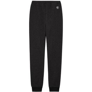 【加绒】eland kids衣恋童装女童卫裤秋冬季印花运动裤松紧腰长裤