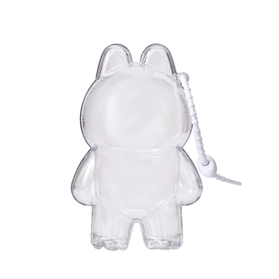 labubu4.0心底密码保护壳泡泡玛特拉布布迷你4代娃包防尘保护套