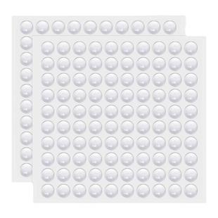 光纤切割刀光纤熔纤机脚垫防撞垫保护压垫消音颗粒自粘橱柜门硅胶垫背胶静音家具透明防滑防撞贴胶