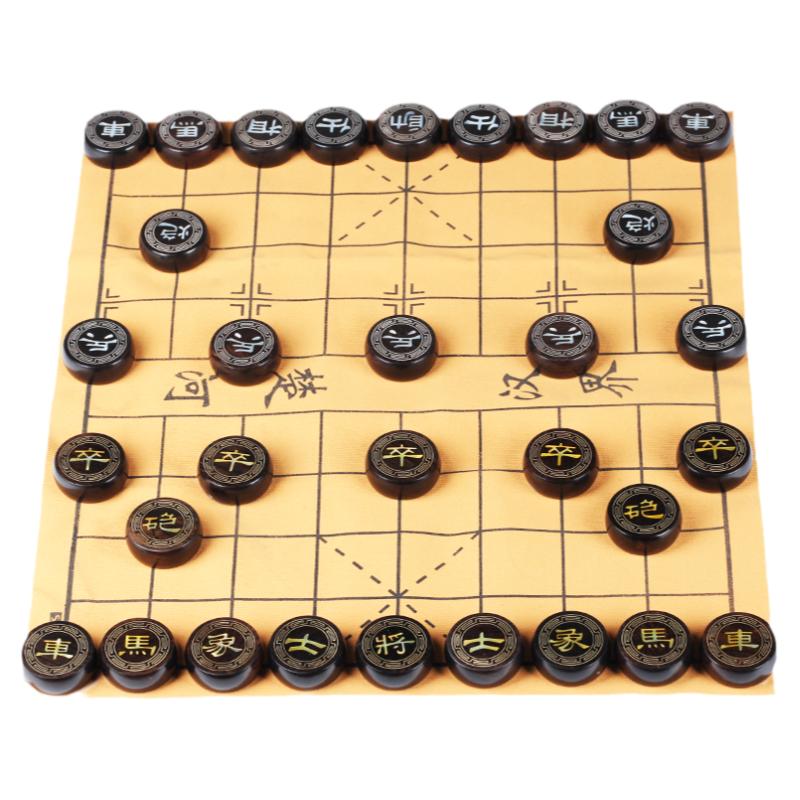 红木螺钿象棋镶银紫光檀高档礼物送长辈朋友高端收藏品套装