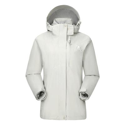 骆驼户外三合一冲锋衣男女款可拆卸加绒加厚防风防水外套登山服装