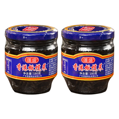 正宗蓬盛香港橄榄菜450g广东潮汕特产开胃配粥下饭菜杂咸小菜咸菜