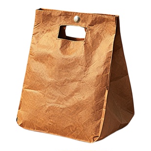 长效加厚铝箔饭盒袋手提便当包上班带饭美式复古杜邦纸防水保温袋