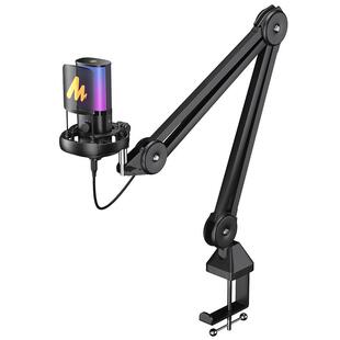 闪克pm450电脑麦克风台式直播游戏主播唱歌降噪专用录音闪客话筒