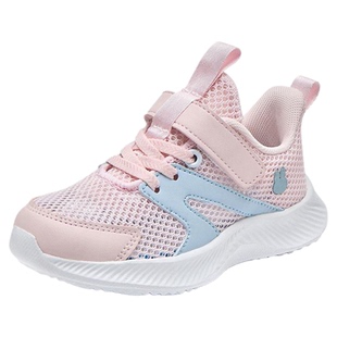 MIFFY米菲童鞋女童夏季镂空透气网面魔术贴休闲运动鞋软底跑步鞋