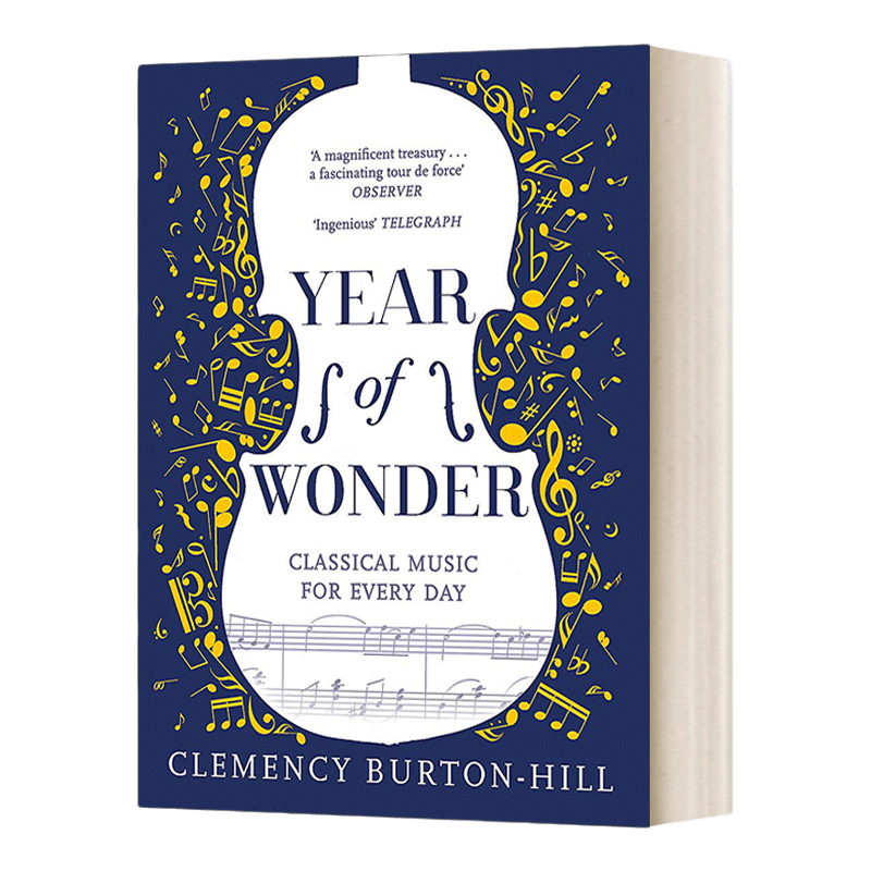 英文原版 YEAR OF WONDER Classical Music for Every Day 奇遇之年 每天一首古典音乐 英文版 进口英语原版书籍