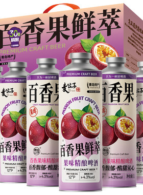 青岛特产精酿原浆啤酒整箱礼盒装