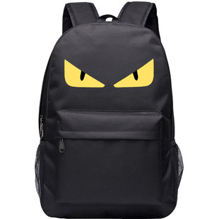 夜光二次元背包男女双肩包潮大中小学生包旅行帆布包3一6年级书包