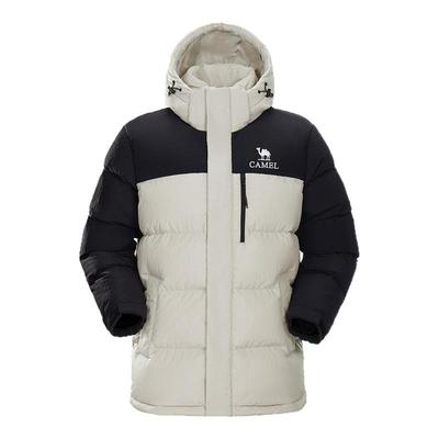 骆驼户外羽绒服冬季新款男款女款防风防泼水拒水绒外套加厚面包服