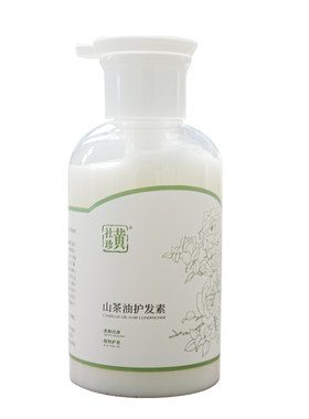 黄社珍山茶油护发素清爽蓬松柔顺