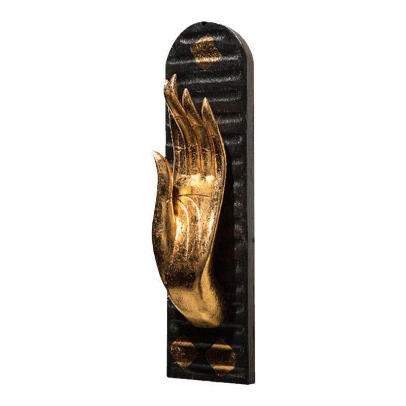 金箔佛手东南亚风实木雕刻装饰品
