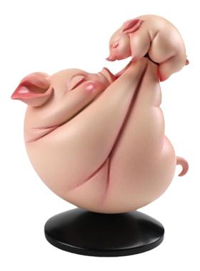 可爱小猪摆件礼品礼物工艺品