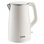 苏泊尔电水壶烧水壶 热水壶电热水壶 双层防烫全钢无缝开水壶