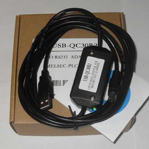 议价进口芯片三菱FX系列PLC编程下载线 USB-SC09-FX QC30R2 FX-US