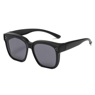 新款套镜可套近视墨镜男夹片偏光开车变色防紫外线雪地太阳眼镜女