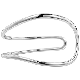 白岚水迹手镯女925银2023年新款气质首饰小众百搭手饰SZ3042