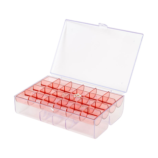 透明首饰盒小饰品耳钉耳饰耳坠项链戒指耳环收纳盒子简约便携家用