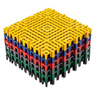 洗车房地网格栅美容店地板垫塑料自助免挖槽排水工位地面下水格栅