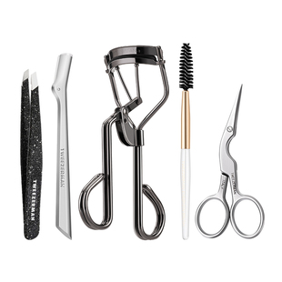 微之魅TWEEZERMAN修眉刀女刮眉刀安全型镊子睫毛夹美容院修眉套装