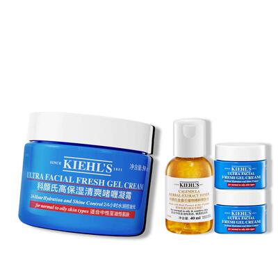 【官旗】科颜氏高保湿清爽版面霜保湿控油男女护肤品非乳液^百补