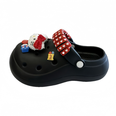 2025新款凯蒂猫可爱洞洞鞋女外穿