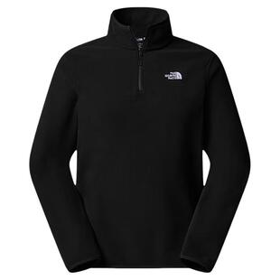 TNF北面美版男Glacier 1/4拉链轻量保暖中层户外通勤抓绒NF0A8D0Q