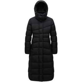 LINCCHIC金羽杰羽绒服女款2024新款经典收腰长款羽绒服女冬8341