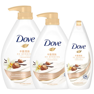 dove多芬沐浴露液乳秋冬滋润水型乳木果洗澡官方正品品牌店男女士