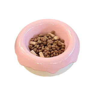 oa碗diy新型猫碗陶瓷宠物碗可爱狗碗吃饭喝水碗猫水碗粮碗小猫碗