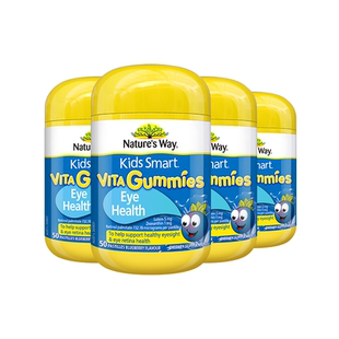 【达人直播专属】Nature's Way澳洲佳思敏儿童蓝莓叶黄素软糖