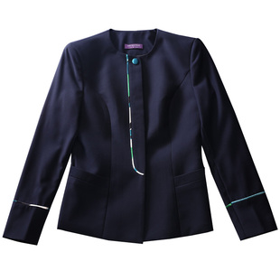 民生银行行服制服ol女衬衫职业正装套装长袖春款前台主持人工作服