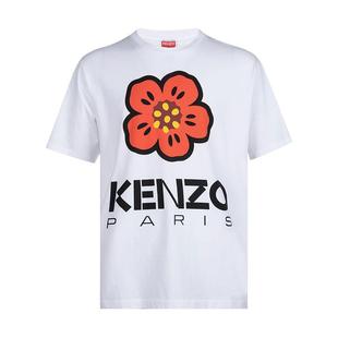KENZO/高田贤三Nigo联名BokeFlower海棠花短袖T恤男士春夏XY