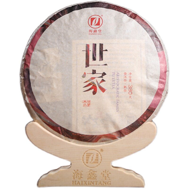 世家云南老茶勐海醇香380g普洱