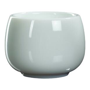 古垚/陈清宜手工德化白瓷茶杯柴烧青白瓷品茗杯功夫主人杯/能量杯