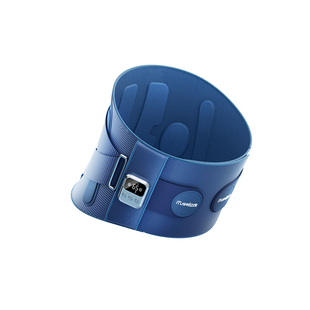 慕诗爱腰部按摩器发热护腰按摩仪腰带震动加热敷充电腰疼暖腹暖宫