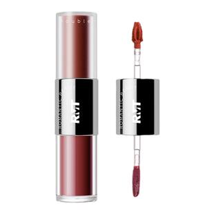 罗小曼迷雾派对双头唇釉镜面水光雾面哑光双重妆效裸色不沾杯唇蜜