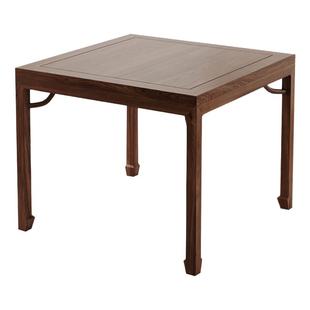 新中式八仙桌老榆木桌子正方形餐桌椅组合棋牌桌四方桌方形桌子