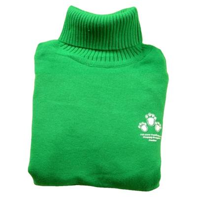 快活龙加绒加厚中大纯棉高领毛衣