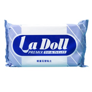日本帕蒂格ladoll石塑粘土diy材料包蓝包免烤陶泥石粉泥塑黏土