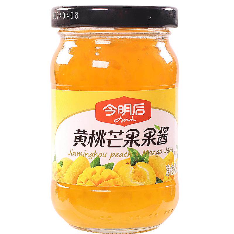 今明后黄桃芒果酱260g克烘