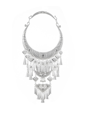 NPC苗银项圈项链民族舞演出