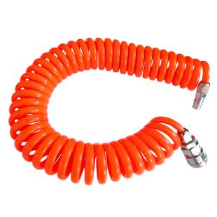 PU气动弹簧气管软管 伸缩管高压空压机气管 气泵管软管带接头风管