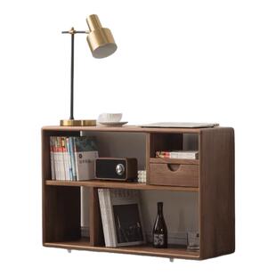 北欧全实木沙发边柜客厅侧边柜储物柜轻奢收纳置物架简约角几边几