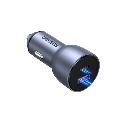 绿联车载充电器适用苹果17一拖二超级快充头汽车充点烟器转换插头