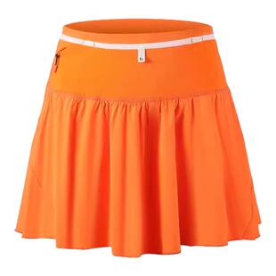 飞比特运动短裙女防走光高腰速干专业马拉松跑步裙羽毛球半身裙裤