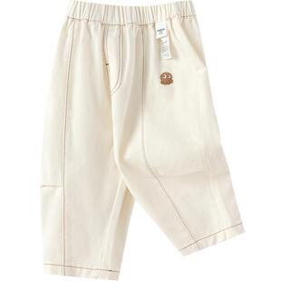 巴拉巴拉童装宝宝裤子男小童休闲裤2026宽松萝卜裤洋气百搭春装装
