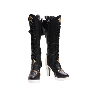 cosplay鞋子靴子崩坏三帕朵菲利斯cos鞋定制高跟增高万用来图定做