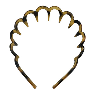 韩系树脂波浪发箍2025年新款网红简约高级感气质洗脸不压发头箍