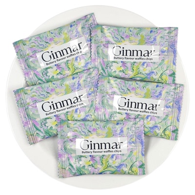GINMAR金玛黄油味脆华夫结婚喜糖优质喜饼干休闲茶点小吃零食散装