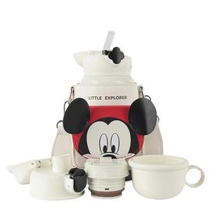 杯具熊巴斯光年联名水杯儿童保温杯吸管水杯子学生上学便携水壶